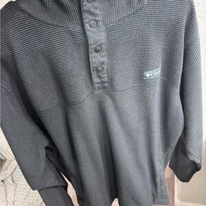 Columbia Men's XL Charcoal Gray Hoodie